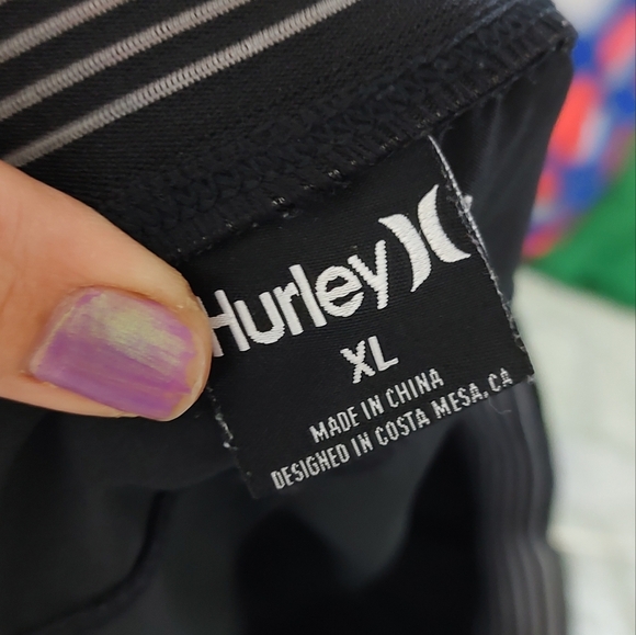 Hurley Mens Phantom Black Board Shorts XL - Picture 9 of 12